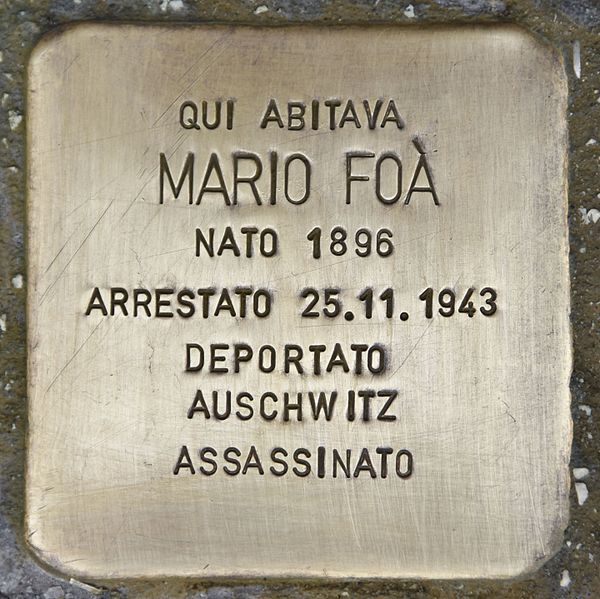 Stolpersteine Via Francesco Petrarca 13 #3