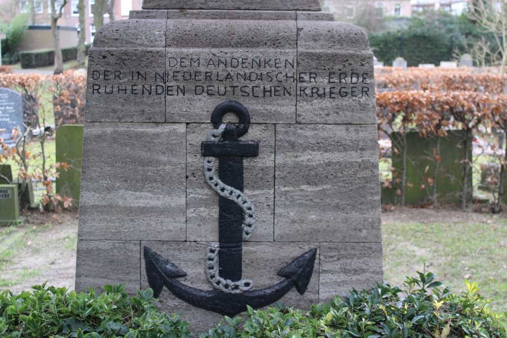 Collective Grave German Sailors IJmuiden Western Cemetery #3