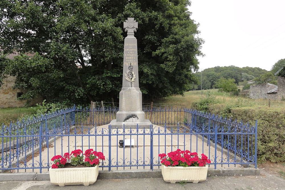 Monument Eerste Wereldoorlog Brabant-en-Argonne #1