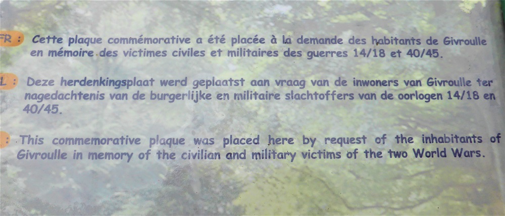 War Memorial Givroulle #5