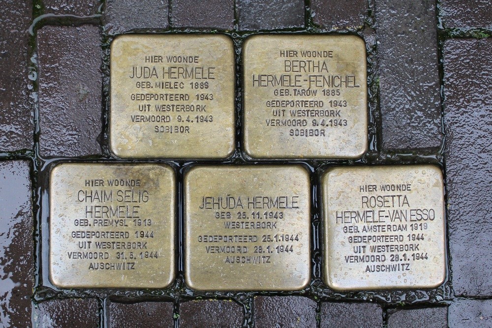 Stolpersteine Nieuwe Molstraat 3 #1