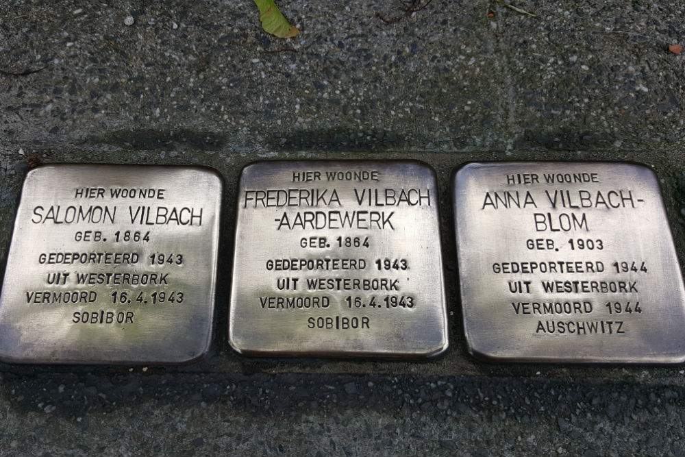 Stolpersteine Jaagpad 57