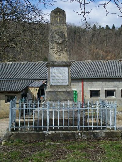 War Memorial Goux-sous-Landet