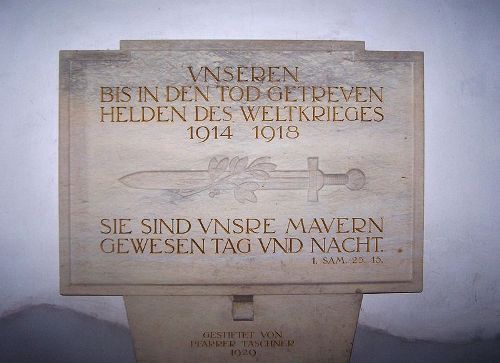 War Memorial Langebrck #1