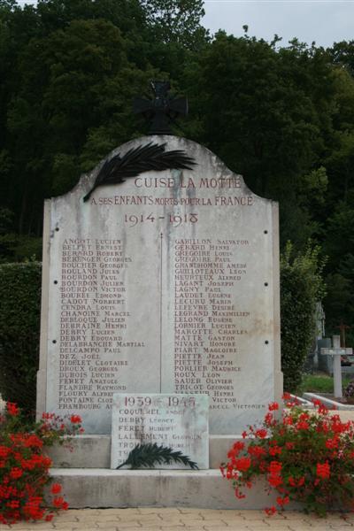 War Memorial Cuise-la-Motte #1