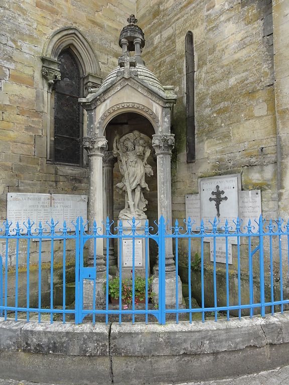 War Memorial Lisle-en-Rigault Church #1