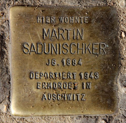Stolpersteine Bochumer Straße 9 #3