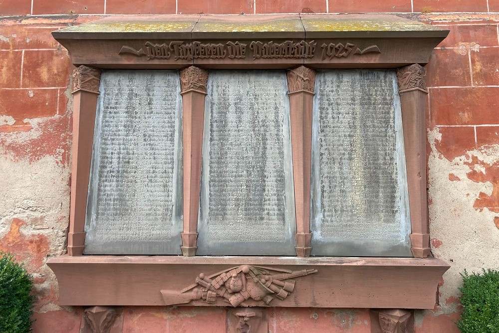 War Monument First World War Oberwesel #3