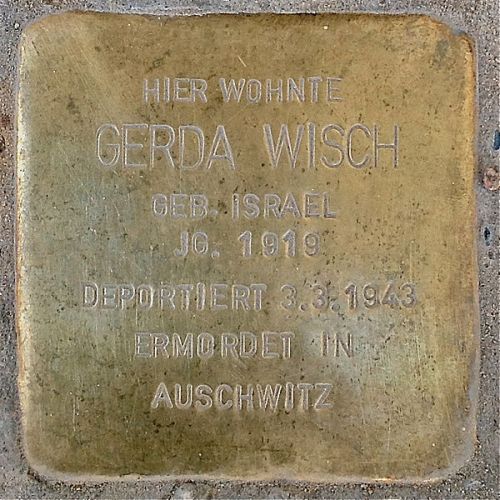 Stolpersteine Stargarder Strae 38 #2