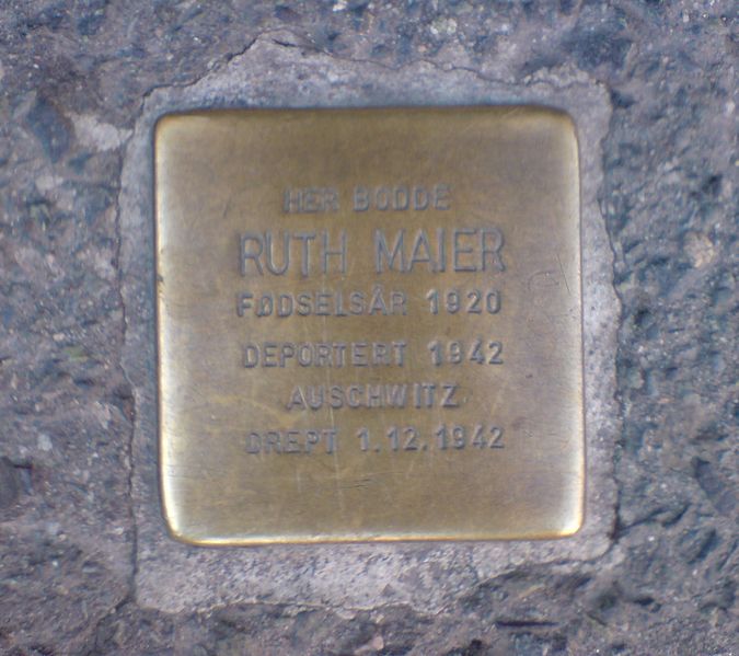 Stolperstein Dalsbergstien 3 #1