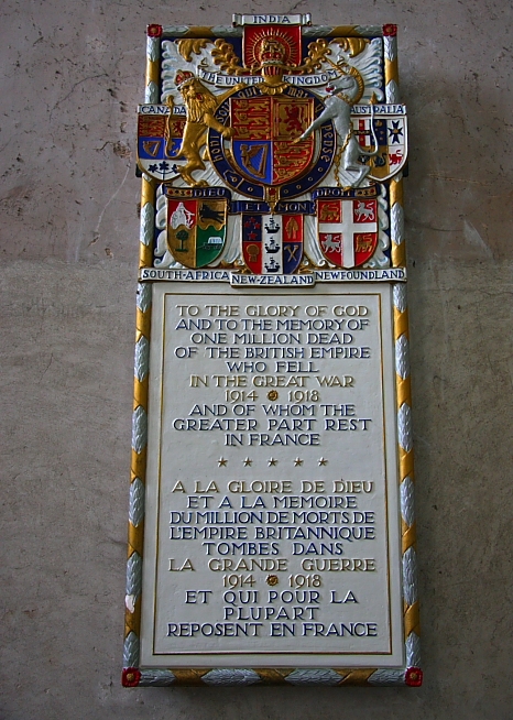 Monument Doden Britse Rijk Beauvais #1