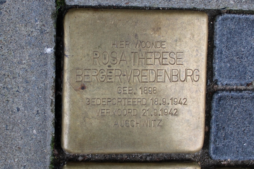 Stolpersteine Van Beverningkstraat 120 #2