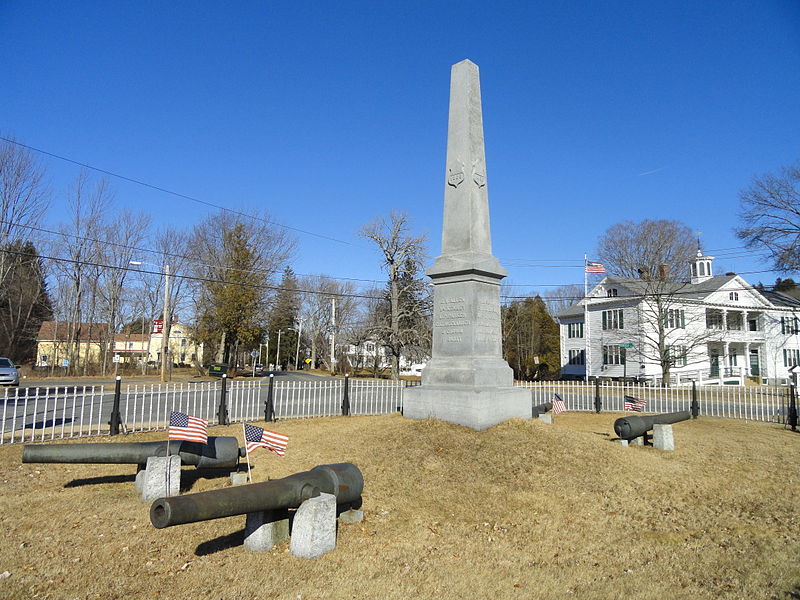 Monument Amerikaanse Burgeroorlog Brimfield #1