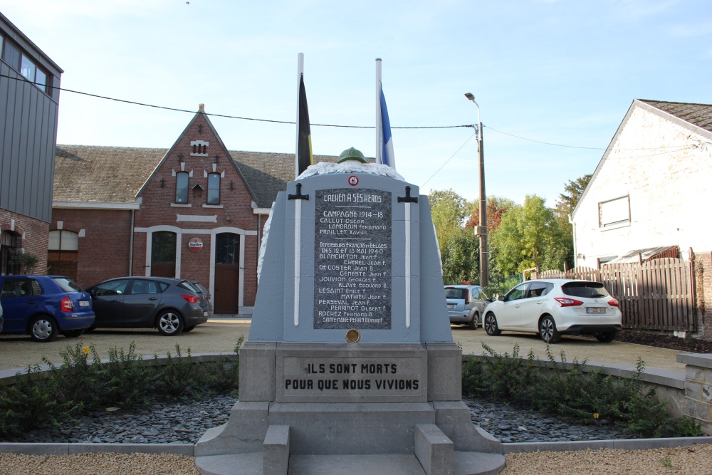 Oorlogsmonument Crehen