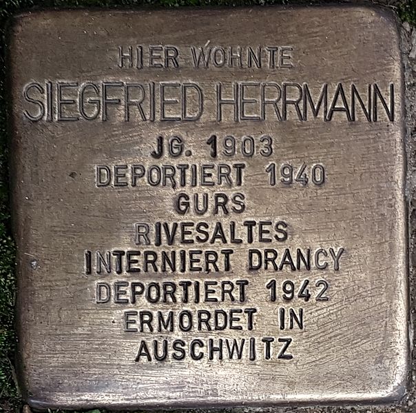 Stolpersteine Bergstrae 32 #3