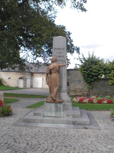 Oorlogsmonument Vic-sur-Aisne