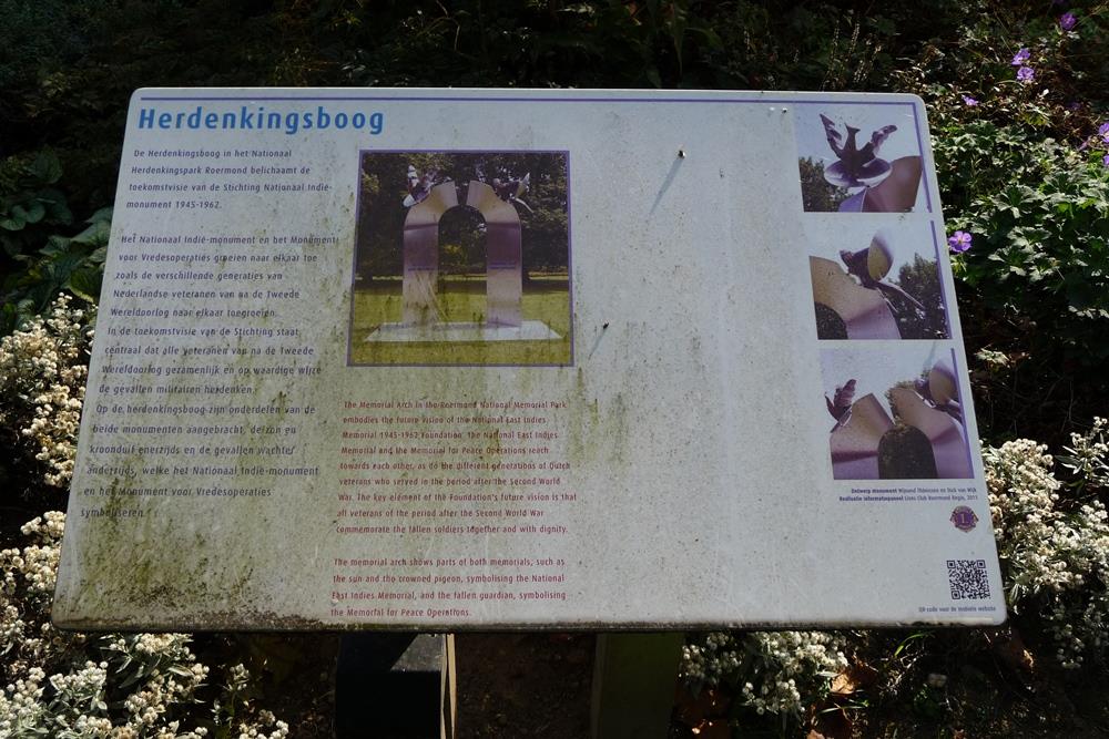 Herdenkingsboog Nationaal Herdenkingspark Roermond #4