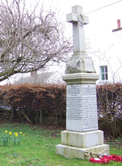 Oorlogsmonument High Hesket #1