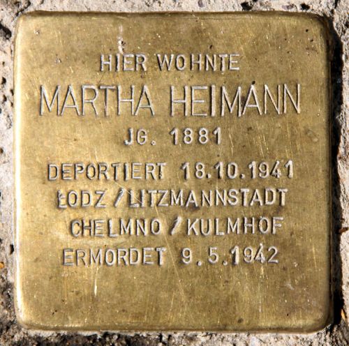 Stolperstein Ludwigkirchplatz 8 #1