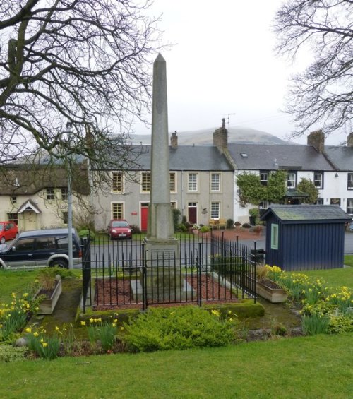 Oorlogsmonument Town Yetholm