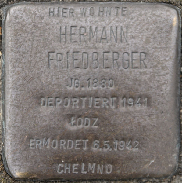 Stolpersteine Werwolf / Schwertstraße