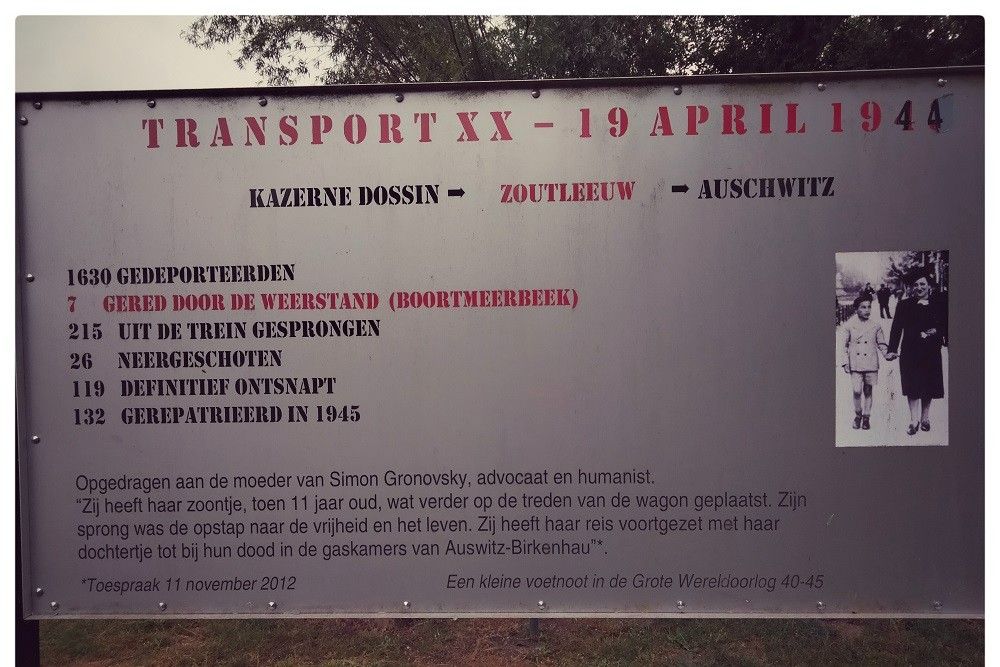Information board Transport XX Zoutleeuw #1