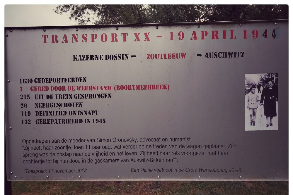 Informatiebord Transport XX Zoutleeuw #1