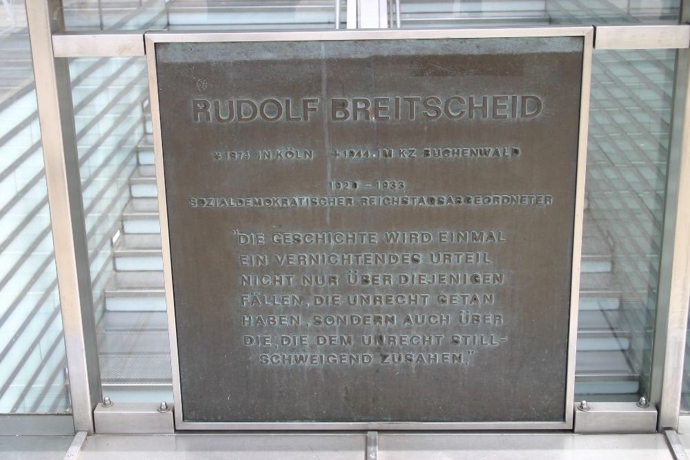 Gedenkteken Rudolf Breitscheid