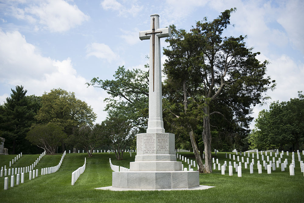Canadian Cross of Sacrifice Arlington National Cemetery