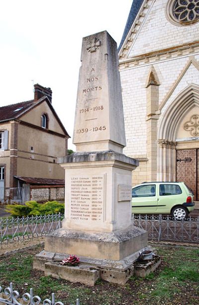 Oorlogsmonument Champvallon