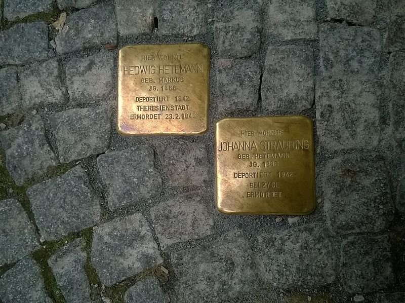 Stumbling Stones Teichgasse 6 #1