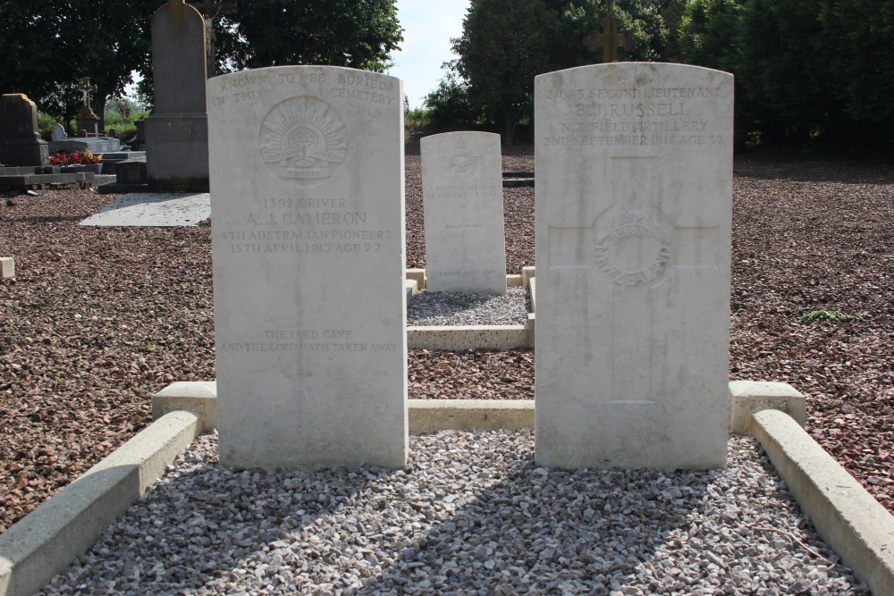 Commonwealth War Graves Bancourt #4
