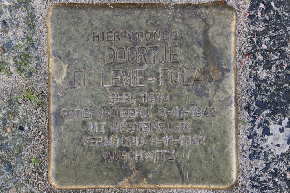Stumbling Stones Van Naeltwijckstraat 86 #2