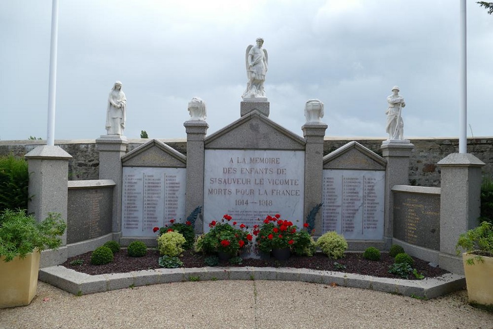 War Memorial Saint-Sauveur-le-Vicomte #1