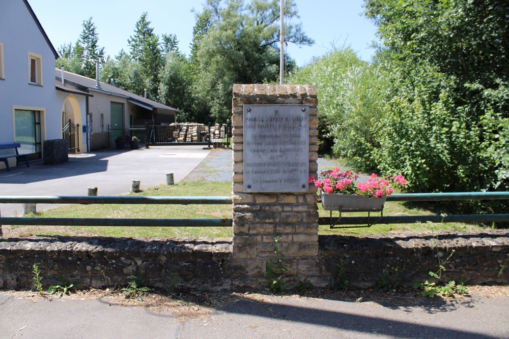 Oorlogsmonument Franse Gesneuvelden 10 mai 1940 Vance #4