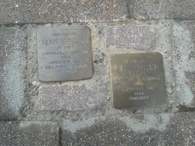 Stolpersteine Bahnhofstrae 11 #1