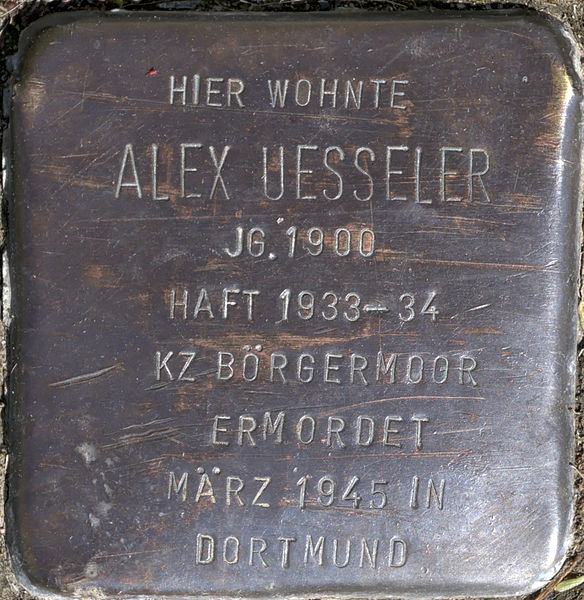 Stolperstein Melanchtonstrae 33