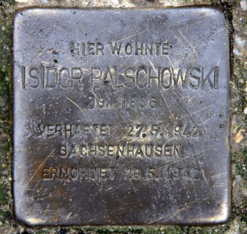 Stumbling Stone Nimrodstraße 43 #1