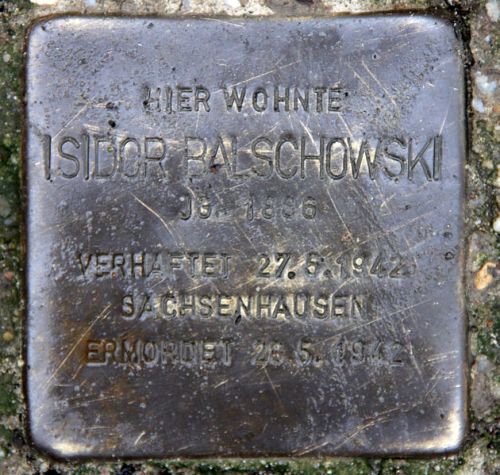 Stolperstein Nimrodstrae 43 #1