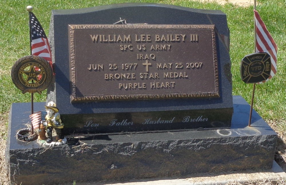 American War Grave Bellevue Cemetery #1