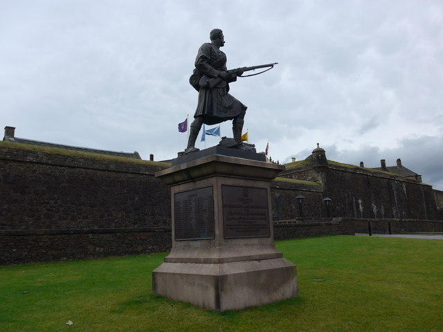 Boer War Memorial Argyll and Sutherland Highlanders #1