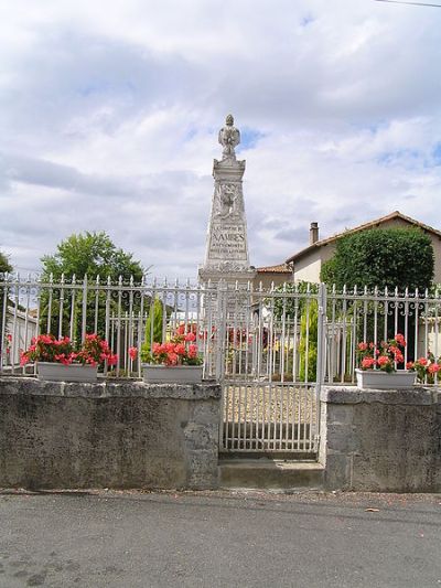 Oorlogsmonument Xambes #1