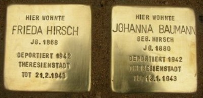 Stolpersteine Emil-Abderhalden-Straße 6