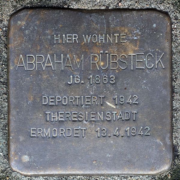 Stolperstein Hochstraße 46