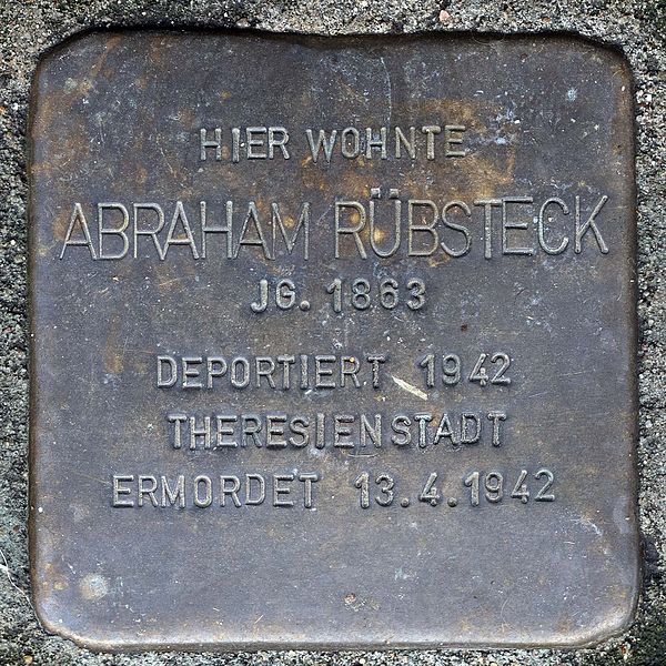 Stolperstein Hochstrae 46 #1