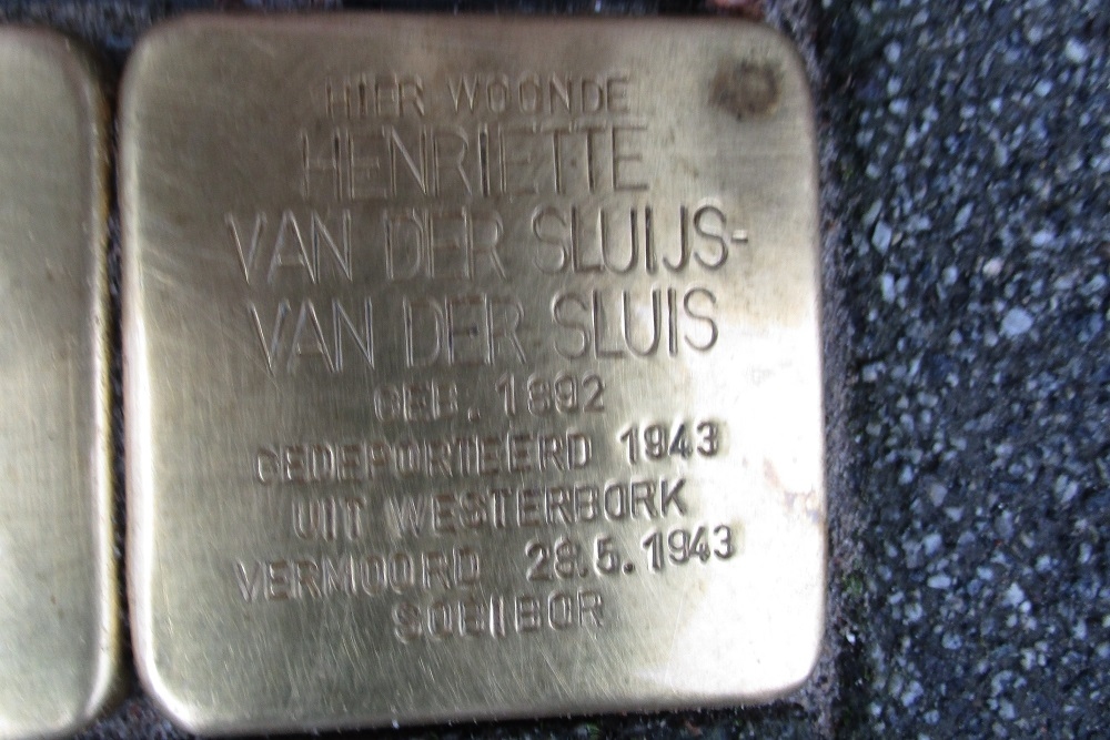 Stolpersteine Essenburgstraat 9B #4