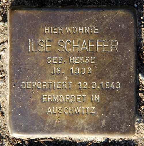 Stolpersteine Loebellstrae 6 #2