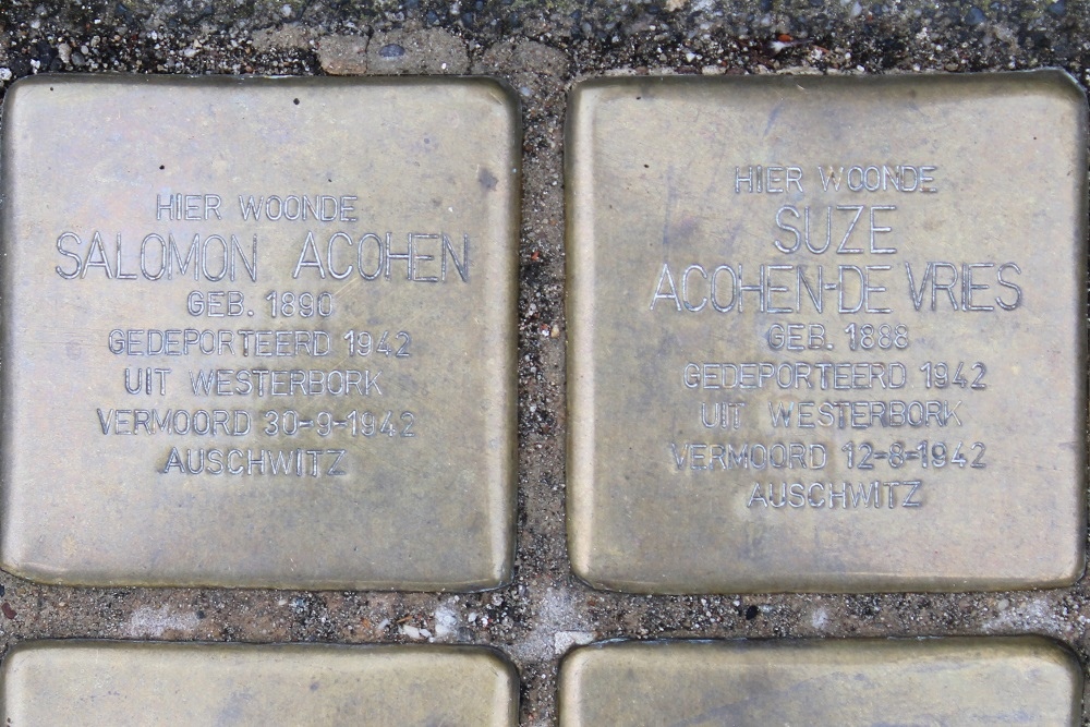Stolpersteine Rubensstraat 73 #2