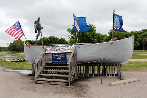 Monument Veteranen Merchant Marine Armed Guard Tweede Wereldoorlog #1