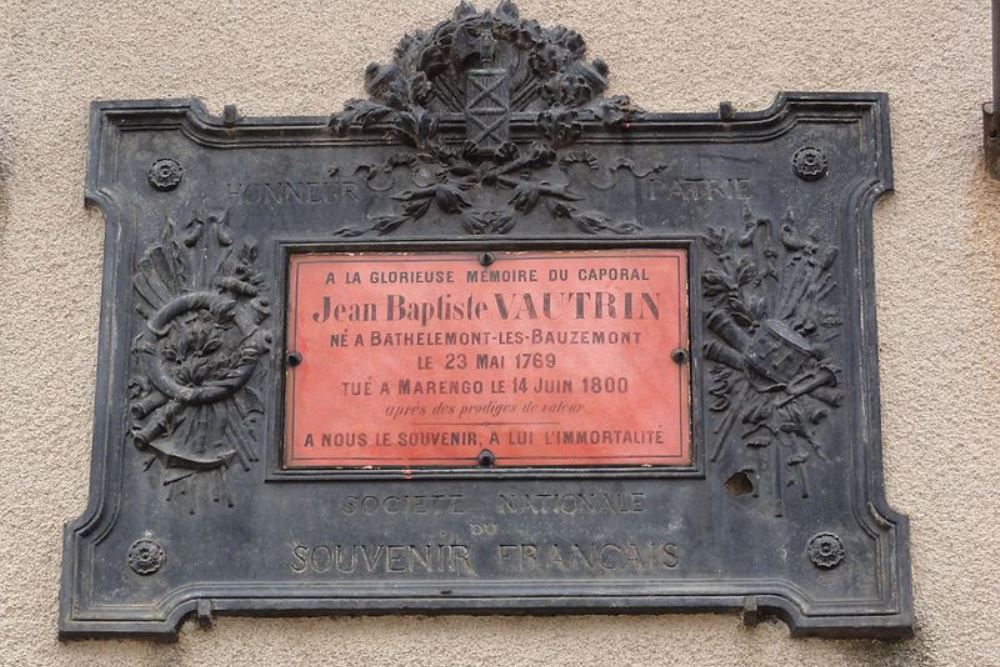 Gedenkteken Caporal Jean Baptiste Vautrin #1